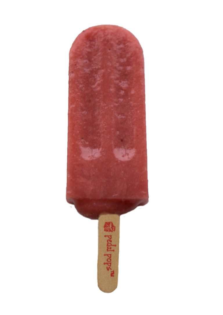 Banana Orange Strawberry Popsicle